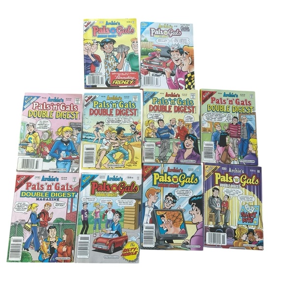 Archie Comics Other - Archie’s Pals ‘n’ Gals Double Digest Comic Book Collection